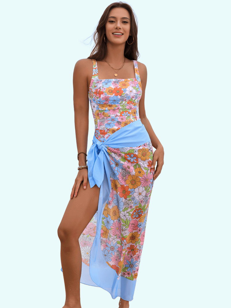 Costume da bagno floreale