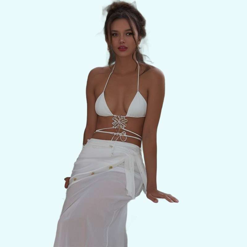 Costume da bagno con spalline