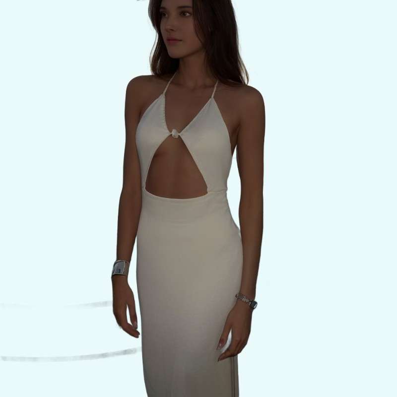 Abito da spiaggia a maglia