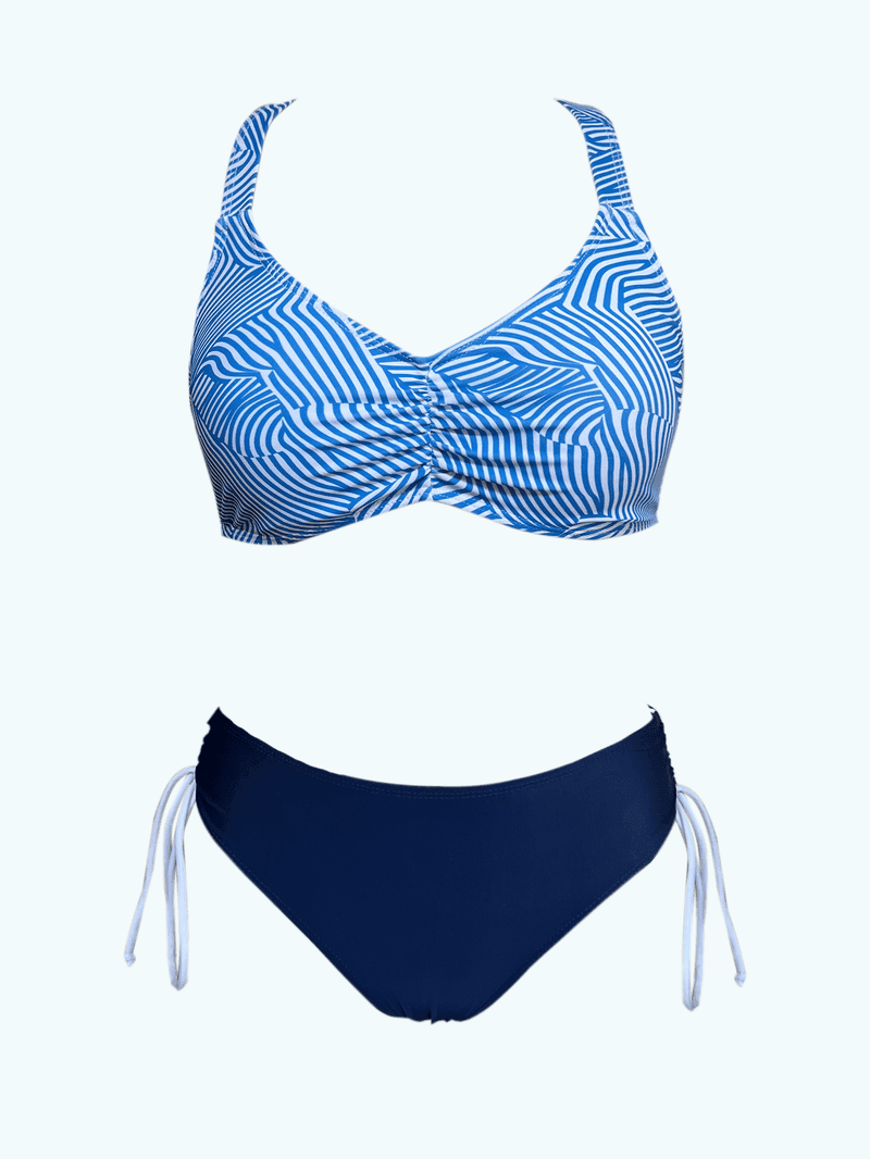 Bikini a righe